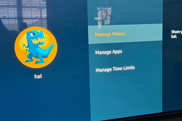 Screenshot showing different ways you can customize a kids profile on Fire TV.