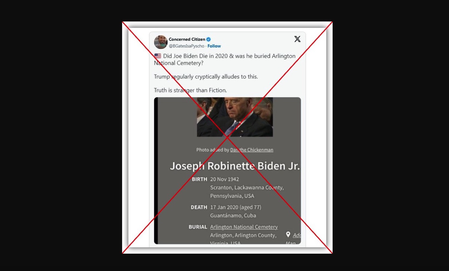 Biden death hoax