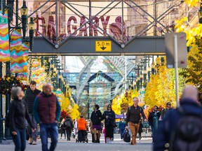 Stephen Avenue downtown Calgary