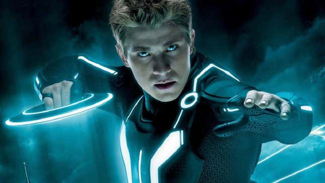 Garrett Hedlund as Sam Flynn in Tron: Legacy.