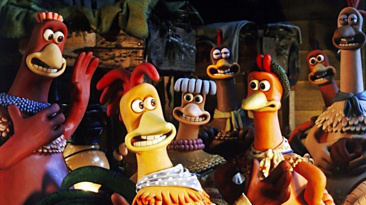 The chickens in Chicken Run.