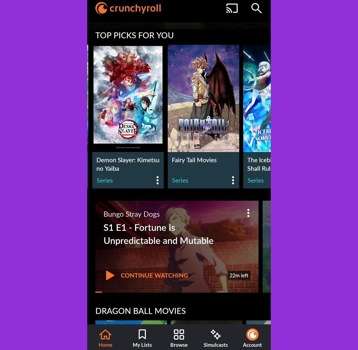 crunchyroll-home-page-lineup