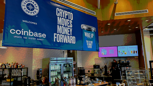 Compass Coffee is partnering with Coinbase