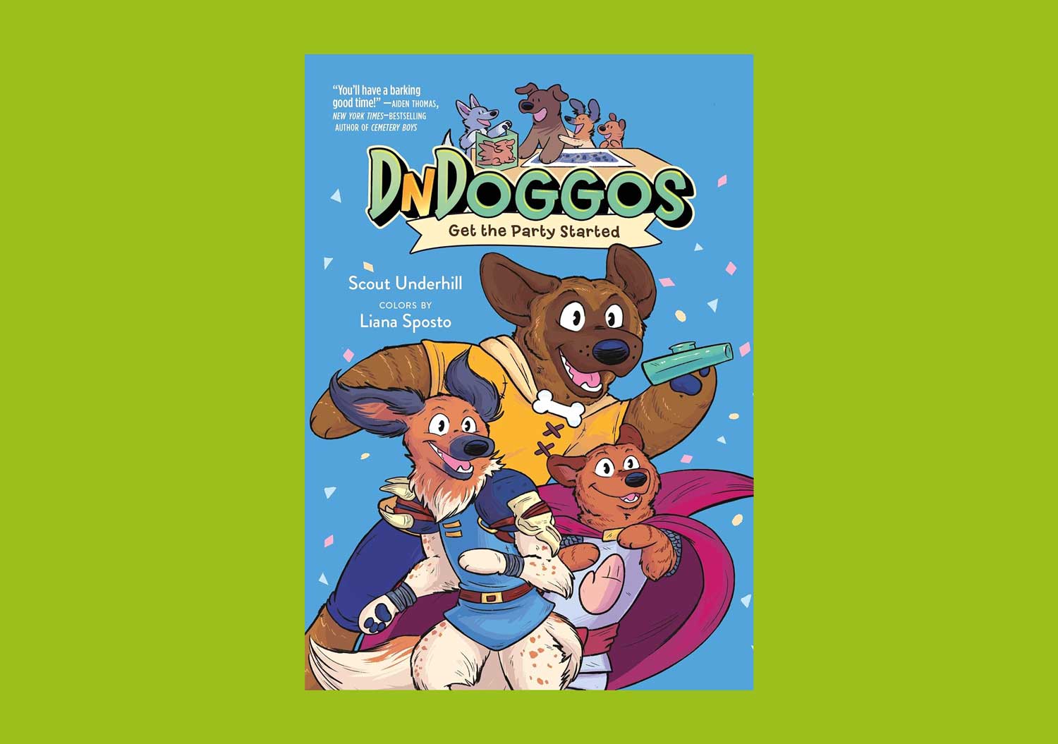 DnDoggos graphic novel