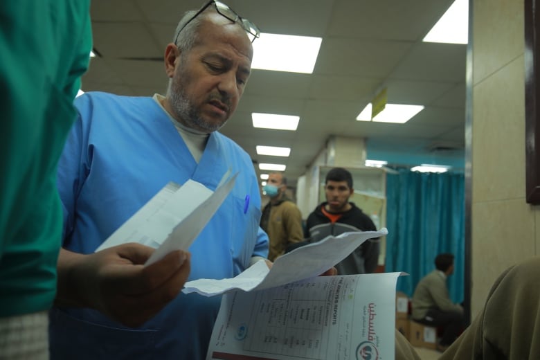 Dr. Khalil Al Degran has been treating children suffering from pyschological problems at a hospital in Deir al Balah,  Gaza.