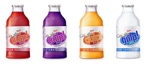 Google Gulp bottles.