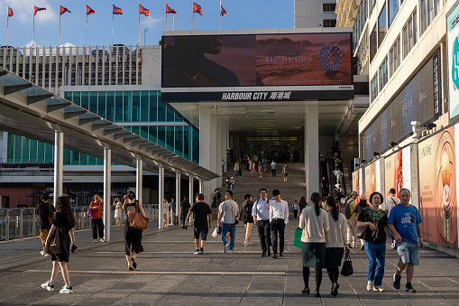 Harbour City in Tsim Sha Tsui, Kowloon, Hong Kong