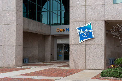 Hasbro office at One Hasbro Place in Providence, RI, USA