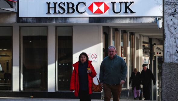 An HSBC branch