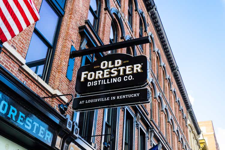 Old Forester Distilling Company in Louisville, KY.