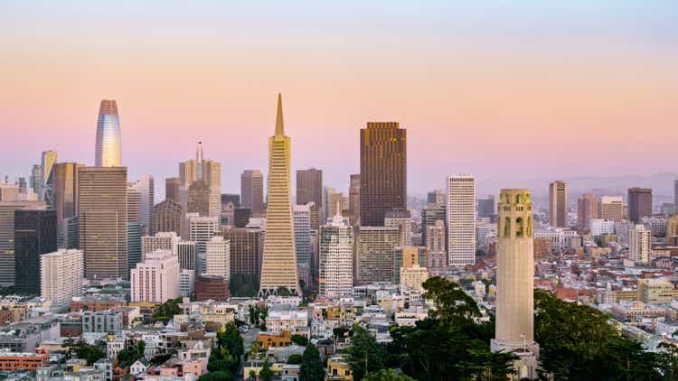 View of San Francisco City