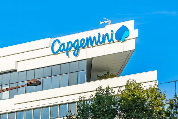 Capgemini head office building in Issy near Paris, France