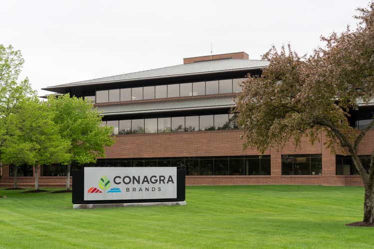 Conagra Brands office building in Omaha, Nebraska, USA