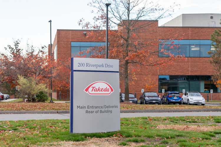 Takeda facility at 200 Riverpark Dr, North Reading, MA, United States