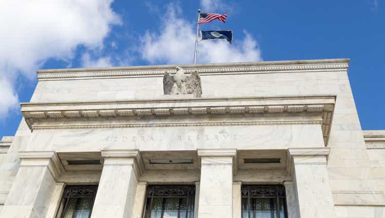 Washington, DC - Federal Reserve headquarters close up