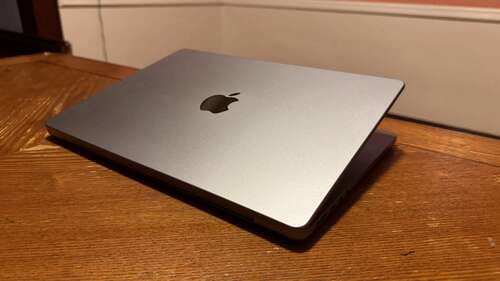 14-inch M3 MacBook Pro on a table