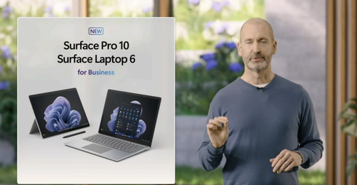 Surface Pro 10 and Surface Laptop 6