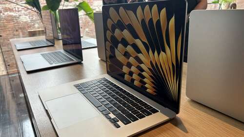 15-inch M3 MacBook Air on a table