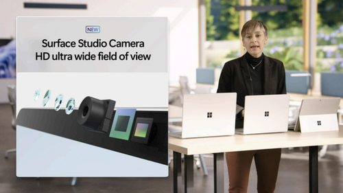 Surface Studio camera