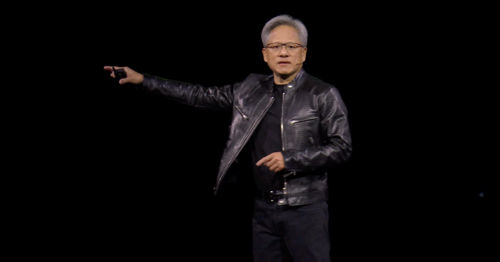 NVIDIA CEO Jensen Huang, seen presenting at GTC 2024