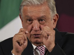 Mexican President Andres Manuel Lopez Obrador