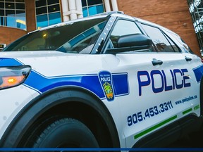 A Peel Regional Police cruiser.