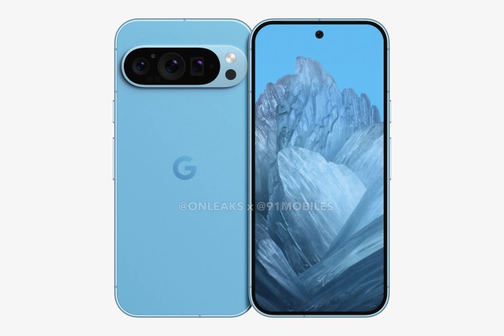 Leaked Google Pixel 9 Pro render.