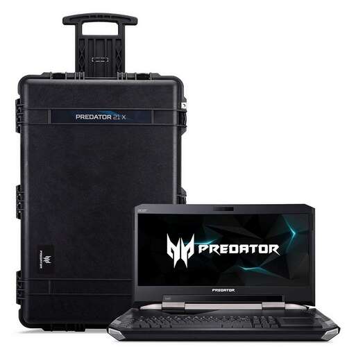 Predator 21X with luggage