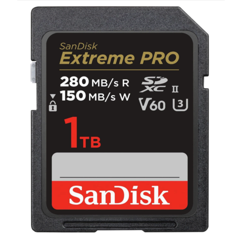 SanDisk 1TB Extreme PRO SDXC UHS-II