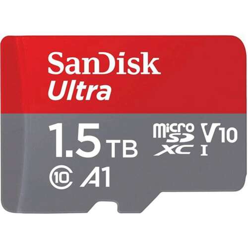 SanDisk 1.5TB microSDXC Ultra card. 