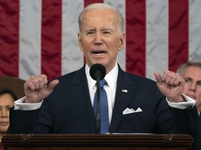 President Joe Biden delivers the State of the Union address