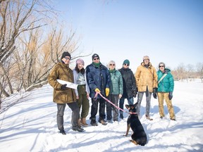 Cathedral Village Forest Project members