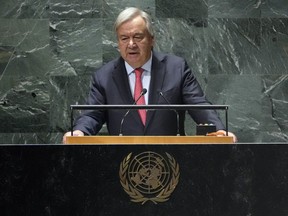 United Nations Secretary-General Antonio Guterres