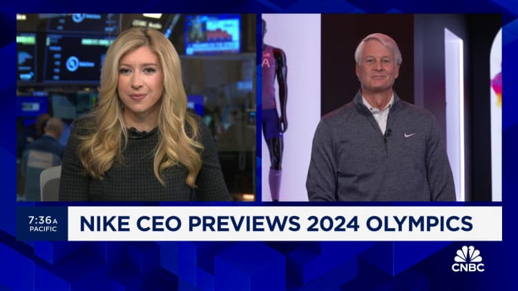 Nike CEO John Donahoe on 2024 Olympics and launching 'fastest shoe in the world'