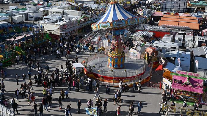 Kiffen auf dem Frühlingsfest? Das soll es nicht geben, sagen die Schausteller.