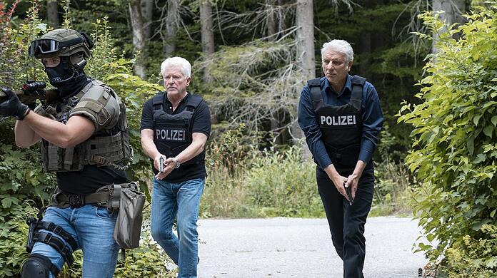 Ivo Batic (Miroslav Nemec) und Franz Leitmayr (Udo Wachtveitl) im Einsatz.