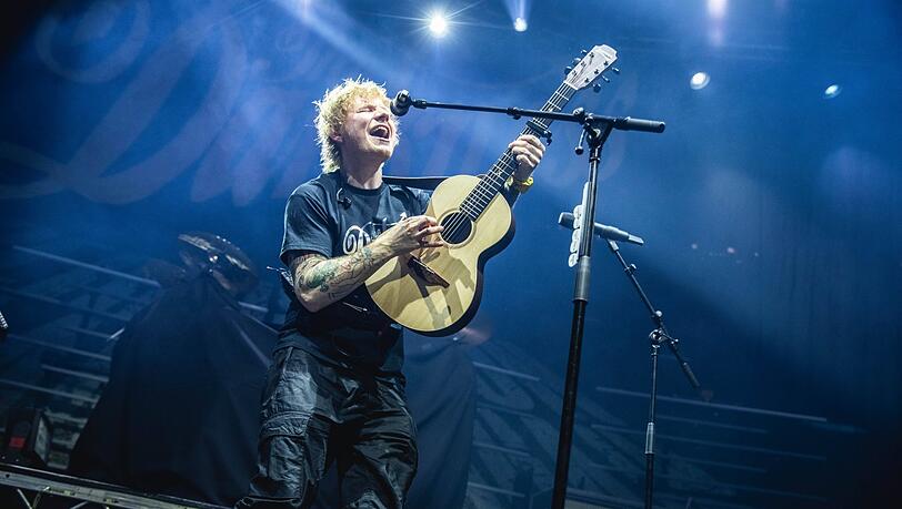 Vor dem Aufbau ist noch das Fan-Fest zur Fußball EM mit Ed-Sheeran-Konzert.