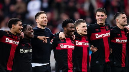 Bayer Leverkusen dominiert aktuell die Bundesliga.