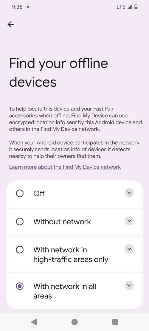 Find My Device Settings Early Leak (1)