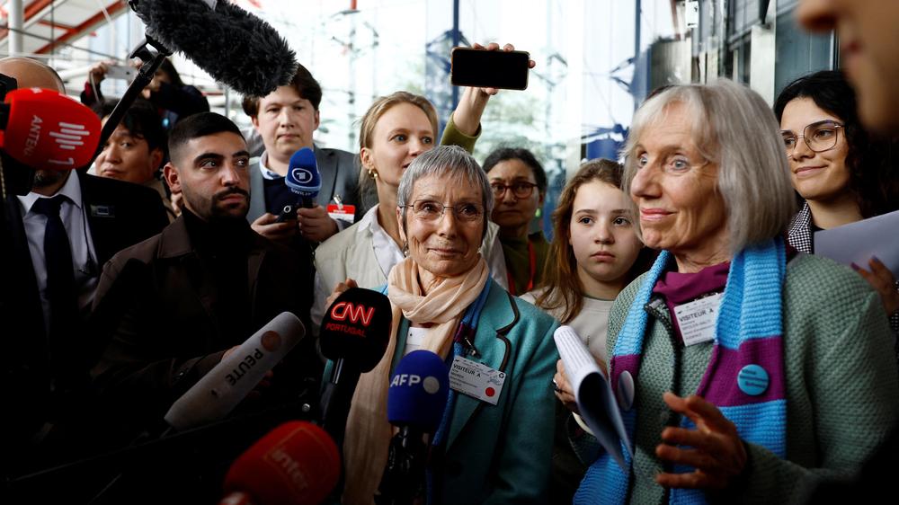 Klimaurteil des EGMR: Rosmarie Wydler-Wälti (Zweite von rechts) hat mit der Gruppe der KlimaSeniorinnen Schweiz ein beispielloses Urteil erkämpft.