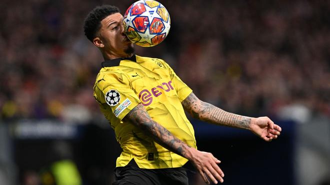 Fußball: Dortmunds Jadon Sancho in Aktion.