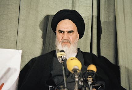 Ajatollah Khomeini.