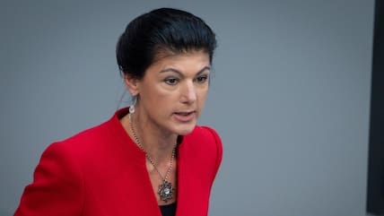 Sahra Wagenknecht (BSW) im Porträt.