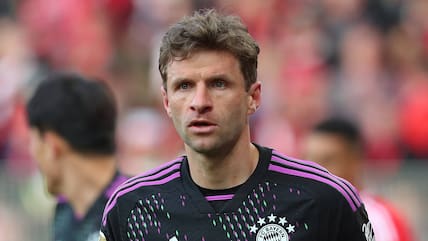 Auch Bayern-Star Thomas Müller war mit seiner Leistung gegen Union Berlin nicht zufrieden.