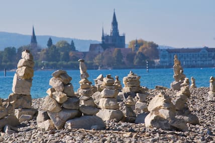 Beliebter Ausgangspunkt für Ausflüge am Bodensee: Konstanz.