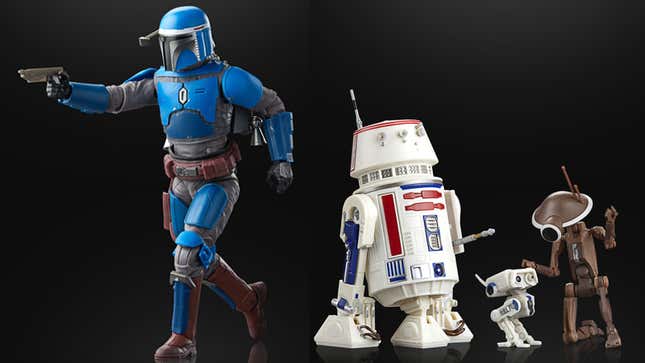 Image for article titled Hasbro&#39;s New Mandalorian Action Figures Are Missing Some Key Players