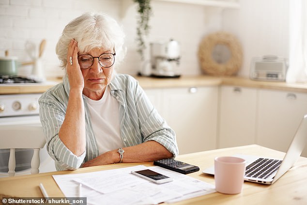 Tax trap: Over the next four years, up to 1.6 million more pensioners will be paying income tax as a result of the Government’s stealth tax heist, according to bleak official forecasts