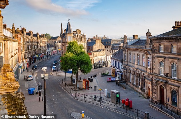 Stirling in Scotland is a surprise inclusion in the top ten, with a low average income meaning that tenants are spending an average of 37.8% of their wage on rental payments