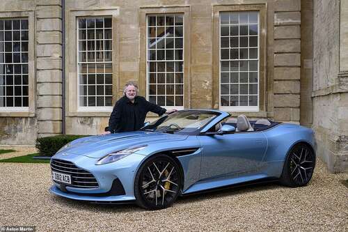 The DB12 Volante is an exciting, fun-filled experience, with just that little hint of danger: think of the DB12 Volante as Oliver Reed on wheels, he says