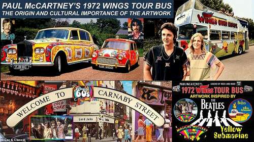 It's now a piece of pop and automotive history, offering a glimpse into the ¿swinging Sixties¿, Carnaby Street, and the universal message of peace and love